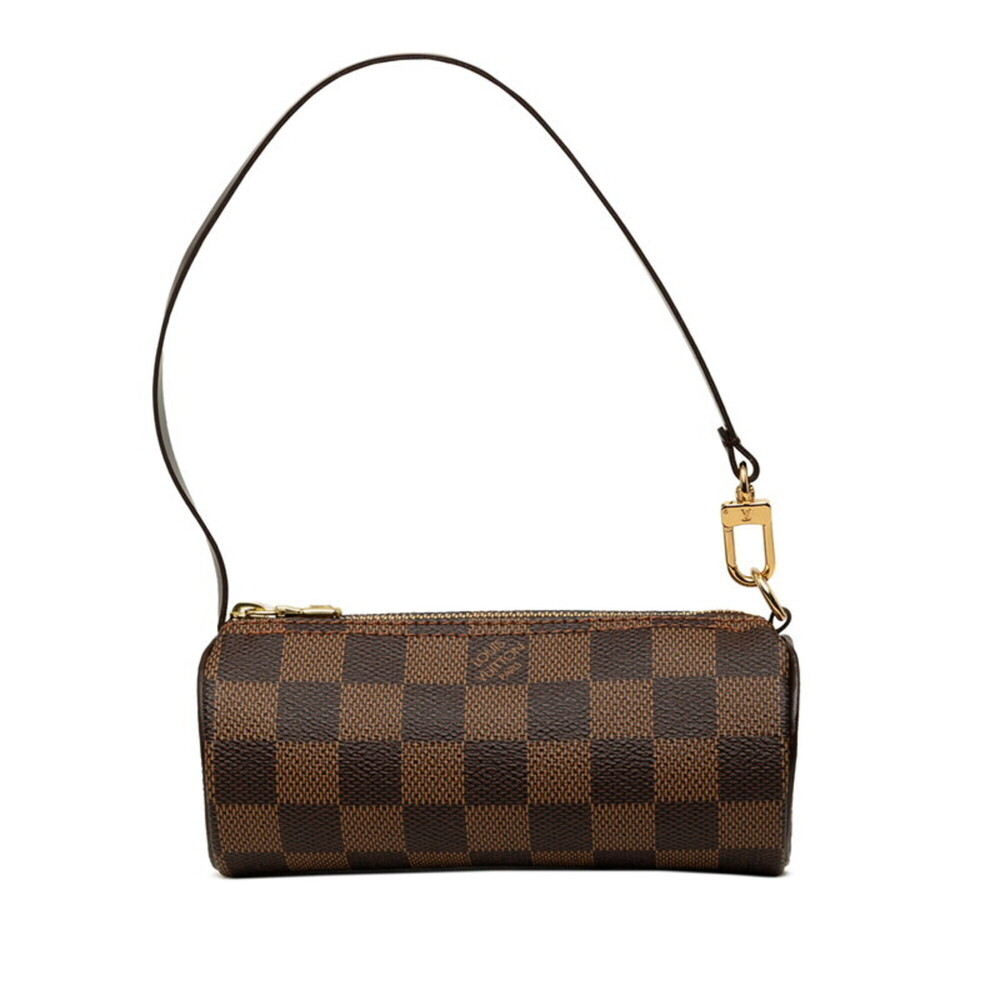 Louis Vuitton Damier Papillon 30 Handbag and Pouch Set (N51303) - Brown Leath...